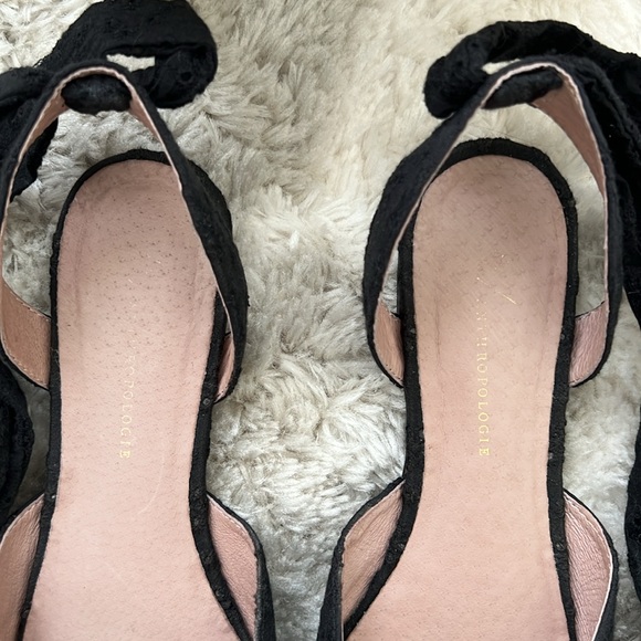 Anthropologie eyelet flats - Picture 3 of 5